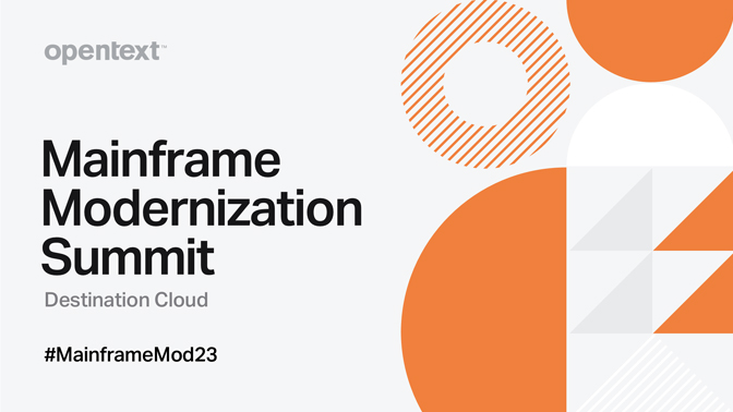 OpenText Mainframe Summit