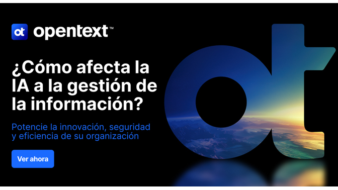 Opentext sesion IA gestion informacion